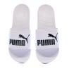 Claquettes blanches homme Puma Popcat 20
