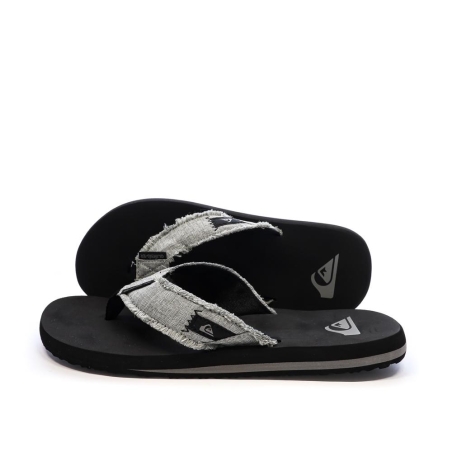 Tongs Noir/Gris Quiksilver Monkey Abyss
