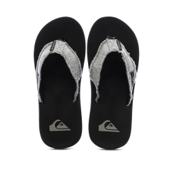 Tongs Noir/Gris Quiksilver Monkey Abyss