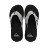 Tongs Noir/Gris Quiksilver Monkey Abyss