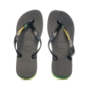 Tongs Noir Homme Havaianas Brasil Layers