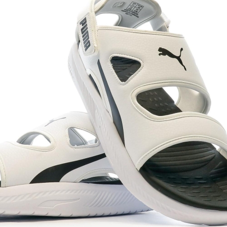 Sandales Blanches Homme Puma Softride Vibe