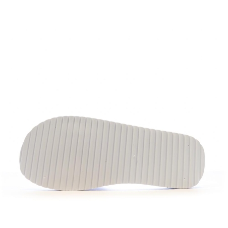 Claquettes Blanches Homme Puma Purecat