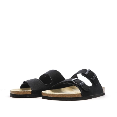 Sandales Noires Homme Schott Arthur