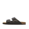 Sandales Noires Lisses Homme Schott Arthur