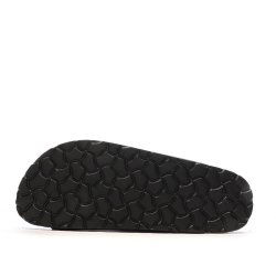Sandales Noires Lisses Homme Schott Arthur