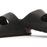 Sandales Noires Lisses Homme Schott Arthur