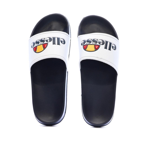 Claquettes Blanc/Marine Homme Ellesse Eric