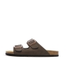Sandales Marrons Lisses Homme Schott Arthur