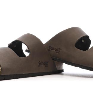 Sandales Marrons Lisses Homme Schott Arthur