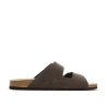 Sandales Marrons Lisses Homme Schott Arthur