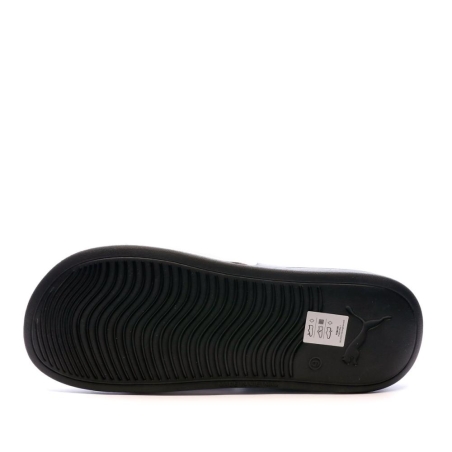 Claquettes Blanc/Noir Homme Puma Popcat 20