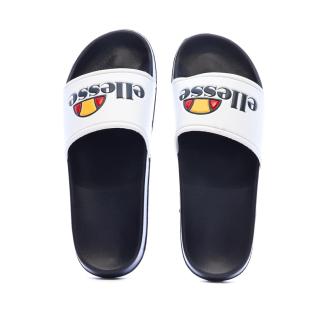 Claquettes Blanc/Marine Homme Ellesse Duke