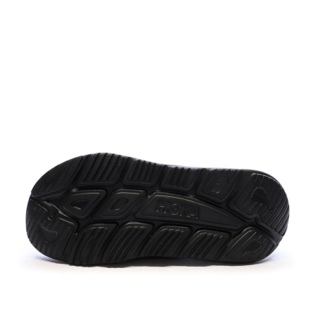 Claquettes Noires Homme Hoka Recovery