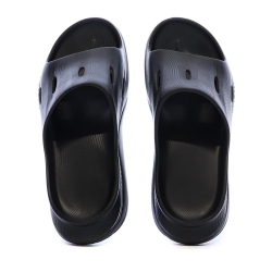 Claquettes Noires Homme Hoka Recovery