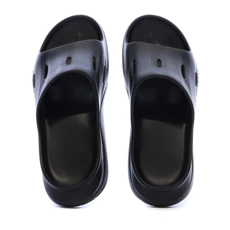 Claquettes Noires Homme Hoka Recovery