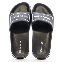 Claquettes Noires Homme Teddy Smith 78131