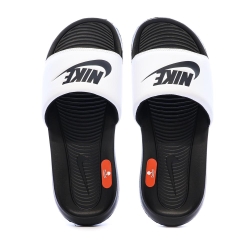 Claquettes Blanches/Noires Homme Nike Victori