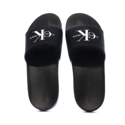 Claquettes Noir Homme Calvin Klein Jeans Slide Monogram