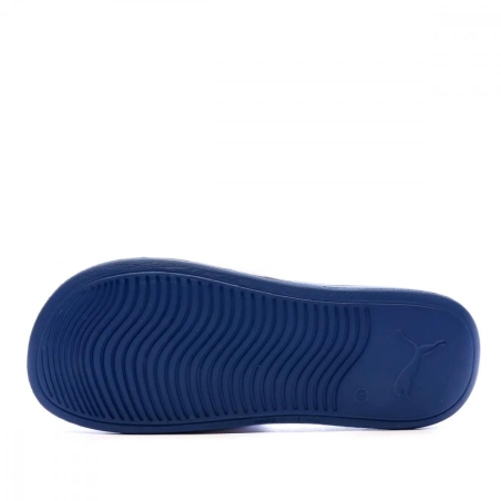 Claquettes Bleues/Blanches homme Puma Popcat 20