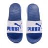 Claquettes Bleues/Blanches homme Puma Popcat 20