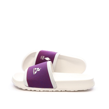Claquettes Blanches/Bleu/Rouge Mixte Le Coq Sportif Slide