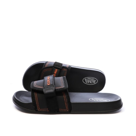 Claquettes Noires/Rouges Homme Von Dutch MALIBU