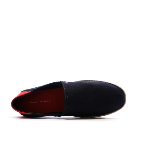 Espadrilles Noire Homme Tommy Hilfiger Core