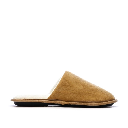 Chaussons Camel Homme Pierre Cardin Bouclettes