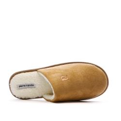 Chaussons Camel Homme Pierre Cardin Bouclettes
