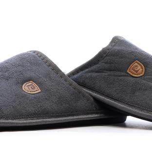 Chaussons Gris Homme Pierre Cardin Slippers