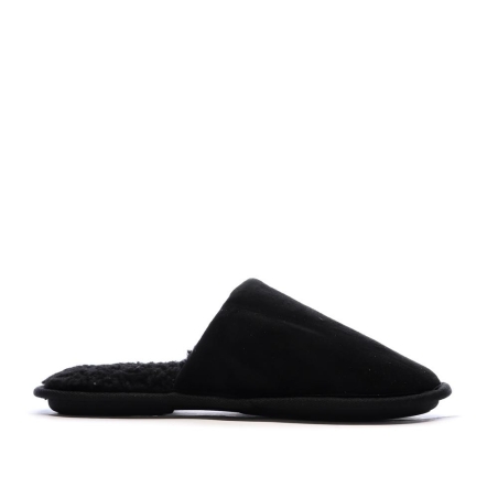 Chaussons Noir Homme Pierre Cardin Bouclettes