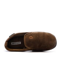 Chaussons Charentaise Marron Pierre Cardin Pantoufle