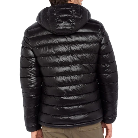 Doudoune Noire Homme Schott DRAGO