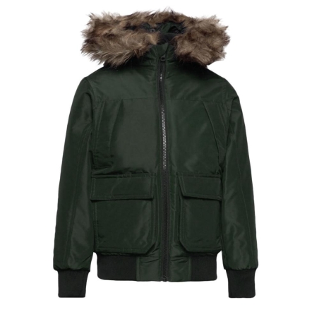 Parka Kaki Homme Jack & Jones Padded 12217733-FNG