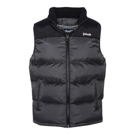 Doudoune sans manche Gris Homme Schott UTAHV