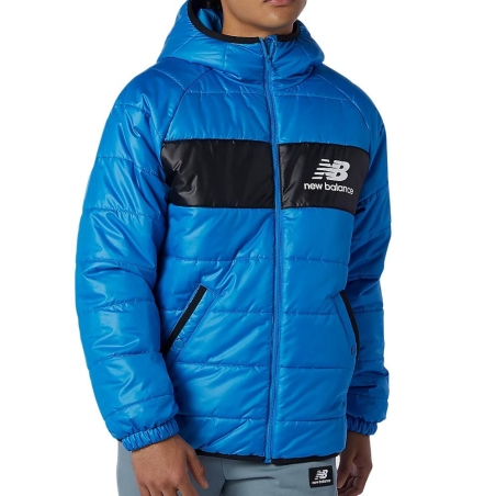Doudoune Bleue Homme New Balance NBATH