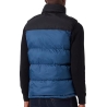 Doudoune sans manche Noir/Bleu Homme Schott Utahv