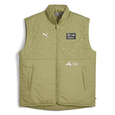 Doudoune Sans manches Verte Homme Puma Bmw Mms Statement