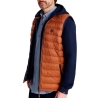 Doudoune Sans Manches Marron Homme TBS Fabian