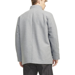 Manteau en Laine Gris Homme Jack & Jones Harrison