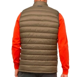 Doudoune Sans Manches Kaki Homme TBS Fabian