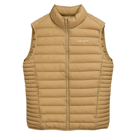 Doudoune sans manches Beige Homme Teddy Smith B-terry 12014310