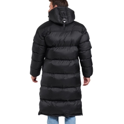 Doudoune Noire Homme Schott Extra Longue