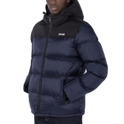 Doudoune Marine Homme Schott Utah2