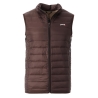 Doudoune Sans Manches Marron Homme Schott OAKLANDVRS