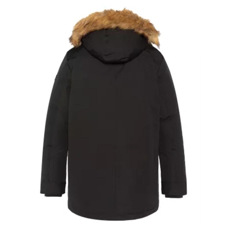 Parka Noir Homme Schott HONOUR