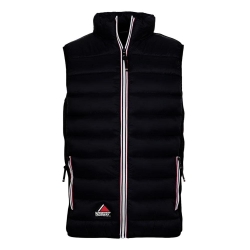 Doudoune Sans Manches Noire Homme Geographical Norway Vikash