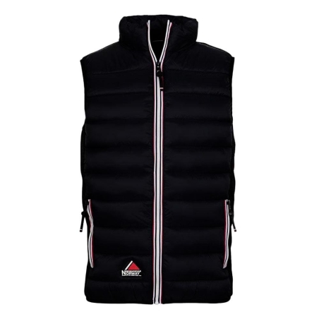 Doudoune Sans Manches Noire Homme Geographical Norway Vikash
