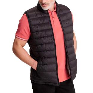Doudoune Sans Manches Noire Homme TBS Fabian
